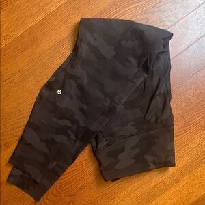 lululemon athletica Black Camo Leggings